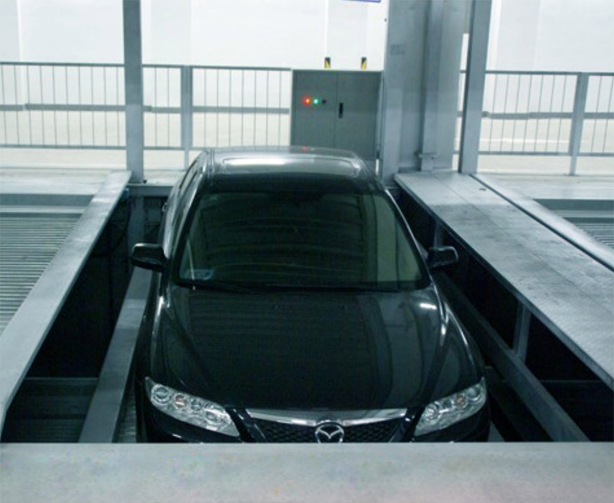 PSH2-D1負一正一地坑二層升降橫移立體停車設備